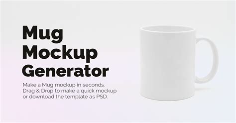 Free Mug Mockups | Mediamodifier