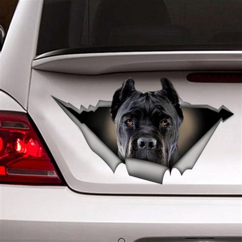 Black Cane Corso Car Decal Pet Sticker Dog Decal Black Cane - Etsy