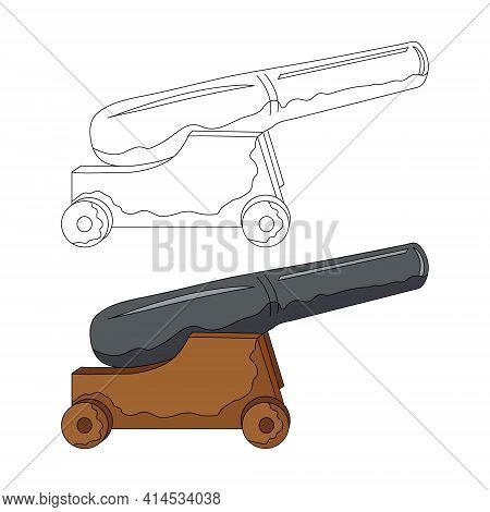 Old Ship Cannon. Vector & Photo (Free Trial) | Bigstock