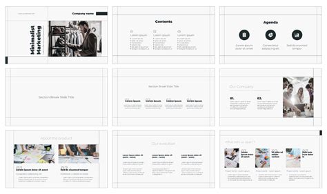 Minimalist Presentation Templates