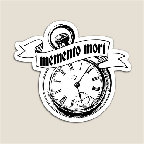 memento mori latin phrase Magnet by taily2006 | Memento mori, Latin ...