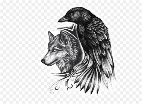 Gray wolf Tattoo Drawing Clip art - wolf avatar png download - 600*581 ...