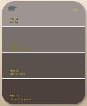 Resultado de imagem para brownish grey paint for feature wall | Brown ...