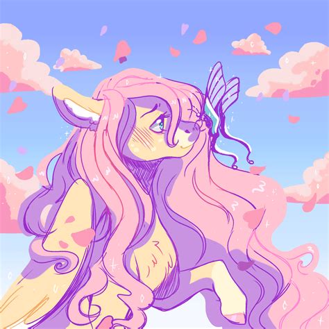 Fluttershy (fanart) by OrphicSwanart on DeviantArt