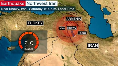 Magnitude 5.9 Earthquake Hits NW Iran - Videos from The Weather Channel