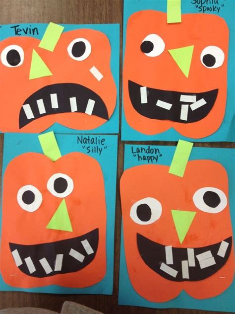 30 Best Popular Low Mess Pumpkin Halloween Crafts For Kids | Halloween ...