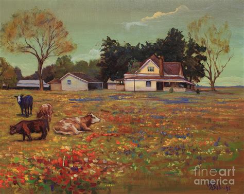 Old Mazoch Farm Painting by Maris Salmins - Pixels