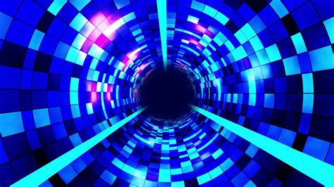 4k Abstract Neon Light Tunnel VJ Motion Background - Vj Loops for Dj ...