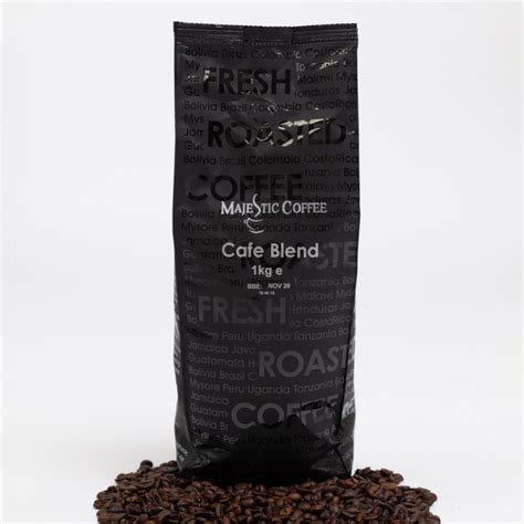 Cafe Blend Coffee Beans 1kg - Majestic Coffee