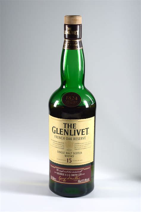 File:Glenlivet Single Malt Scotch Whisky French Oak Reserve 15 years ...