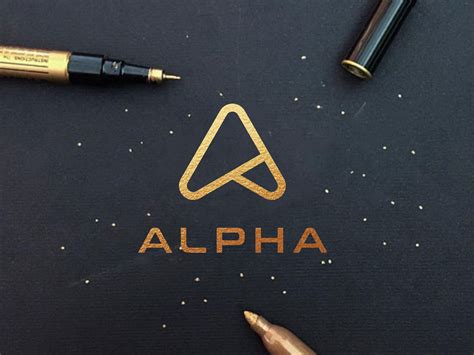 ALPHA LOGO by Dipo Design on Dribbble