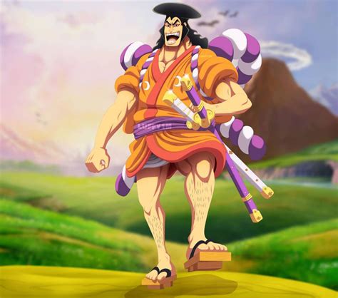 Kozuki oden by luffy1m | One piece anime, Character design, Monkey d luffy