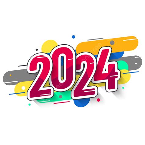 2024 Text PNG, Vector, PSD, and Clipart With Transparent Background for ...