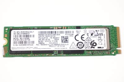 MZVLB256HBHQ-000L7 for Samsung - 256GB M.2 2280 PCIe NVMe Gen3x4 SSD Drive