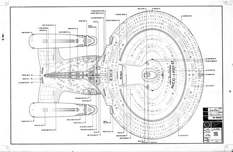 Uss Enterprise D Schematics