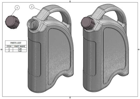 Jerry Can | 3D CAD Model Library | GrabCAD