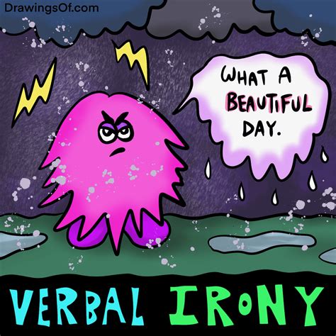 Types of Irony: Definitions and Examples, Illustrated - Drawings Of ...