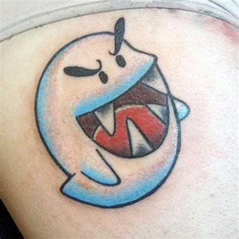 40 Mario Ghost Tattoo Ideas For Men - Boos Designs