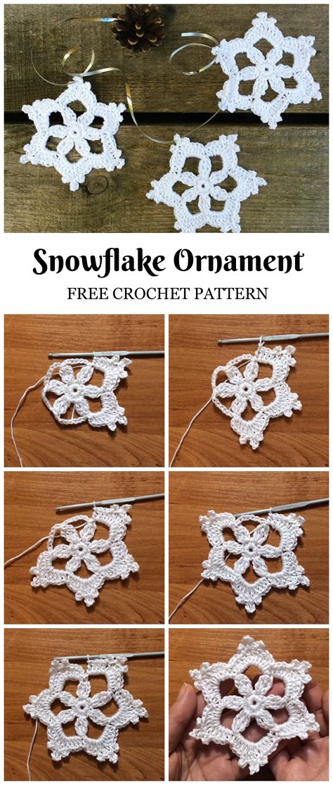 Crochet Snowflake Patterns For Beginners