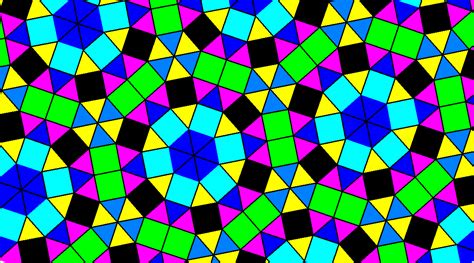 Five Versions of a Tessellation Using Squares and Equilateral Triangles ...