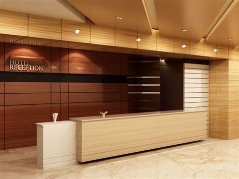 Hotel Reception Front Desk | Hotel room design, Front desk design ...