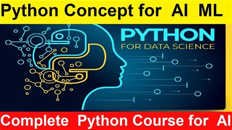 How Python Used in AI and ML | Python Tutorial for Beginners - YouTube