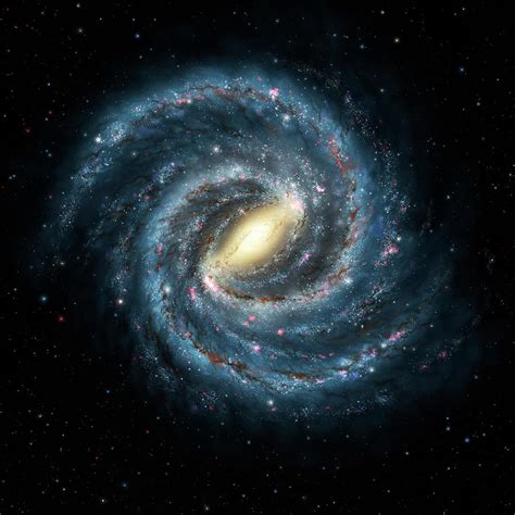 Milky Way Galaxy Photograph by Lynette Cook/science Photo Library - Pixels