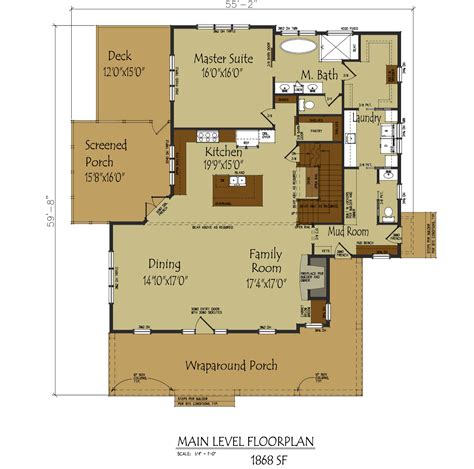 Country Home Floor Plans Wrap Around Porch Design | Viewfloor.co