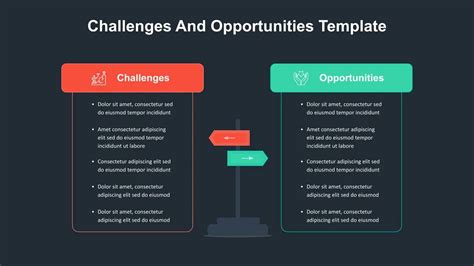 Challenges and Opportunities Presentation Template - SlideKit