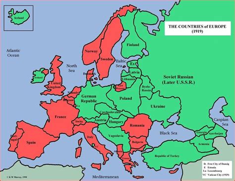 Germany England Map