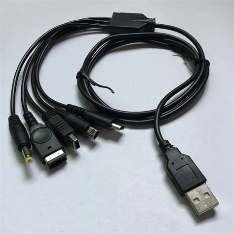 5 In 1 Usb Charger Charging Cable For Nintendo Ds Lite For Nds For ...