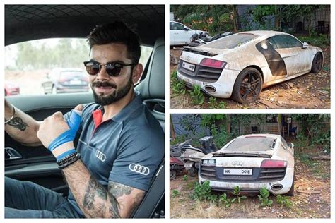 Virat Kohli's Audi R8 V10 in Police Impound; Old Pictures Go Viral