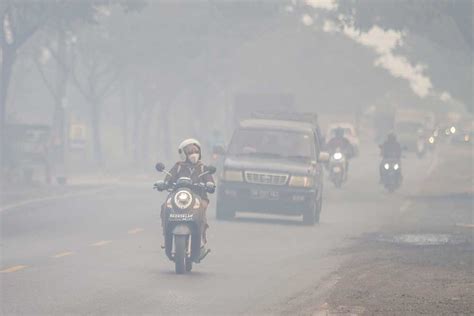 Kabut Asap Dari Kebakaran Hutan dan Lahan Mulai Meluas di Kalsel