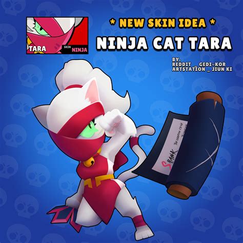 Tara gata ninja | Brawl, New skin, Fortnite