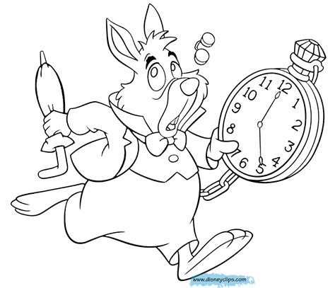 White Rabbit Alice In Wonderland Drawing at GetDrawings | Free download