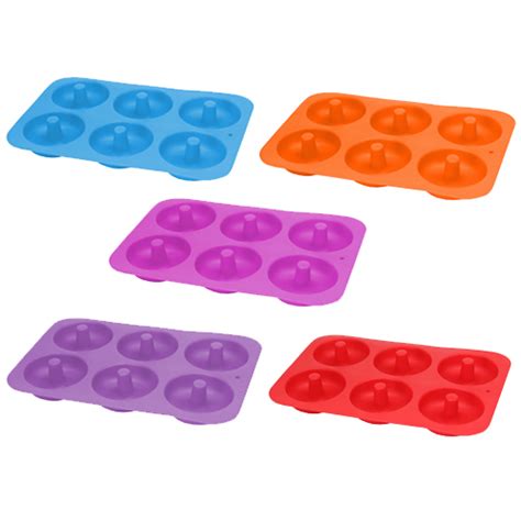 Silicone Donut Pan Assorted Colours - cabfoods.co.za