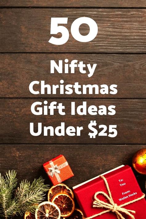 50 Thoughtful Christmas Gift Ideas Under $25