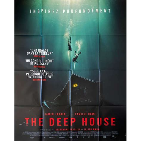 THE DEEP HOUSE French Movie Poster - 47x63 in. - 2021 4,5