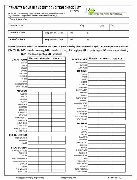 12 Office Move Checklist Template Excel - Excel Templates