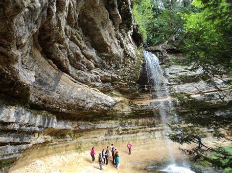 Munising Falls Upper MIchigan - www.tinytilemosaics.com