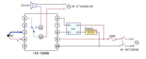 Pid Temperature Controller Wiring Diagram - General Wiring Diagram