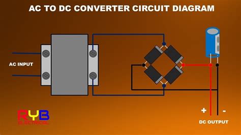 How to Make AC to DC converter at Home | How to make ac, Converter, Acdc