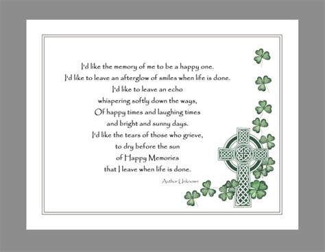 Celtic Cross Funeral Thank you notes- Mass Booklets