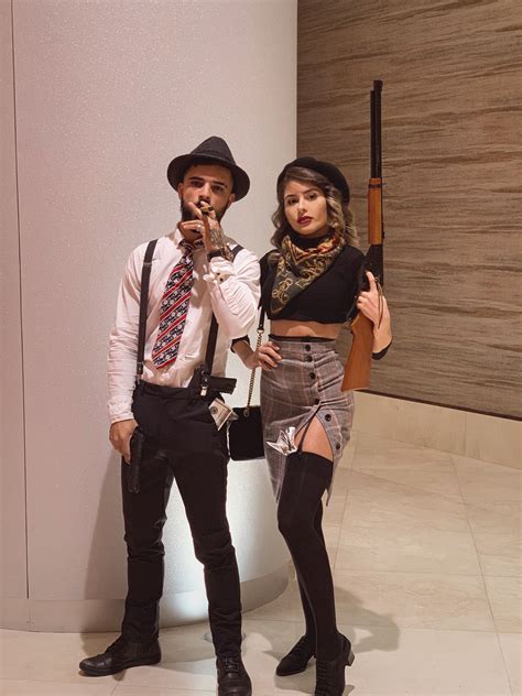 Bonnie And Clyde Couple’s halloween costume Boyfriend and girlfr ...