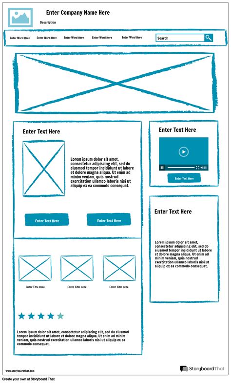 Wireframe Templates and Examples | FREE Wireframe Tool