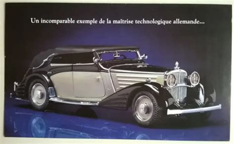 MAYBACH ZEPPELIN (1939) : Brochure publicitaire FRANKLIN MINT (en ...