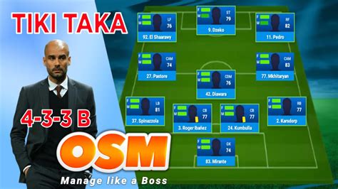 OSM Best Formation Tips and Tricks with Tactics