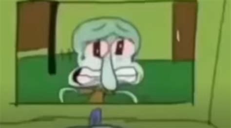 Squidward Crying Meme By Mitski Sound Effect Meme Button Tuna | The ...