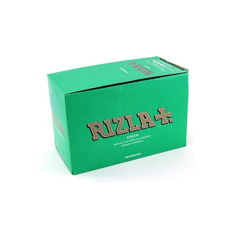 Green Rizla Rolling Papers 100pk | VapeSupplies.com