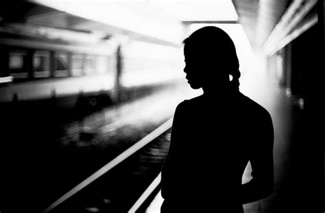 Silhouette at the East Train Station by Peanutsalad on DeviantArt